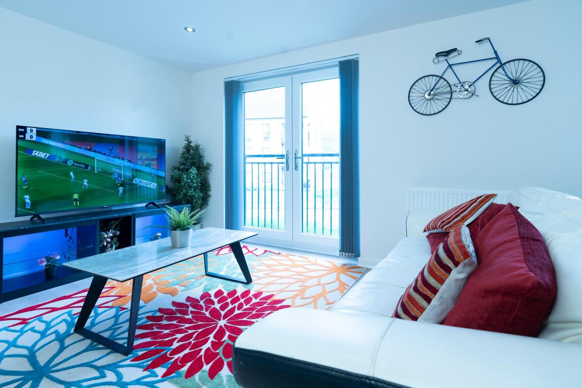 Luxury Ground Floor 2 Bedroom Apartment Free Wifi & Parking Sheffield Zewnętrze zdjęcie
